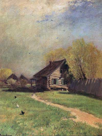 Коровин Константин Алексеевич – Ранняя весна. 1870-е