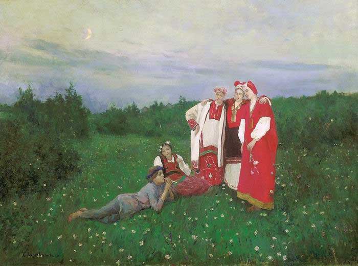 Коровин Константин Алексеевич – Северная идиллия, 1886