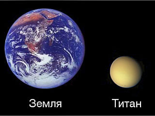 Сравнение Земли и Титана
