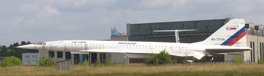 Ту-144 №RA-77114 в Жуковском