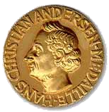 Золотая медаль к премии имени Ганса Христиана Андерсена.