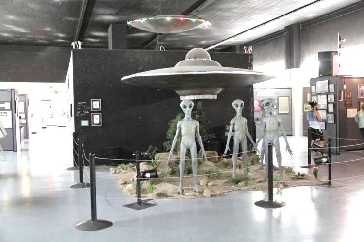 Экспозиция музея НЛО