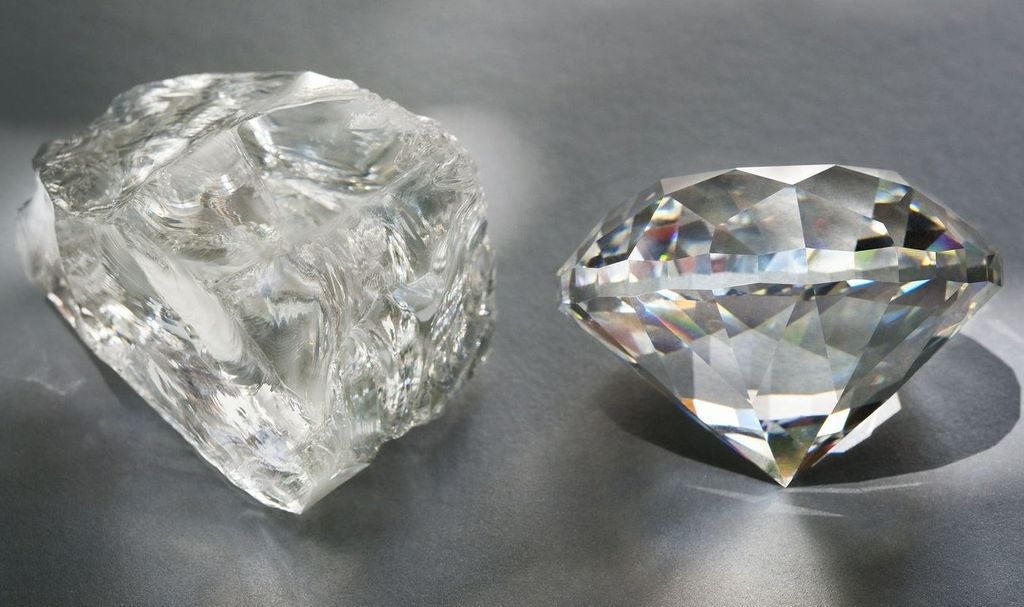 алмаз и бриллиант