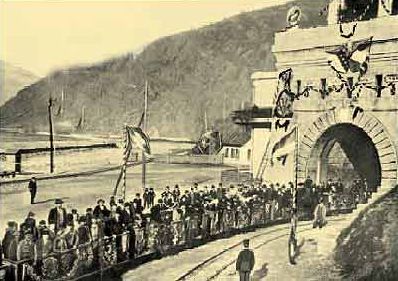 Открытие Симплонского туннеля 19 мая 1906 года