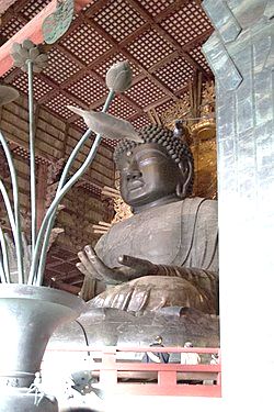 Будда Вайрочана в храме Тодай-дзи