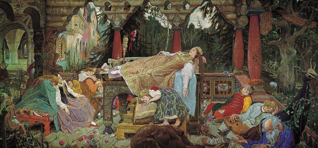 Картина «Спящая царевна» (1926)