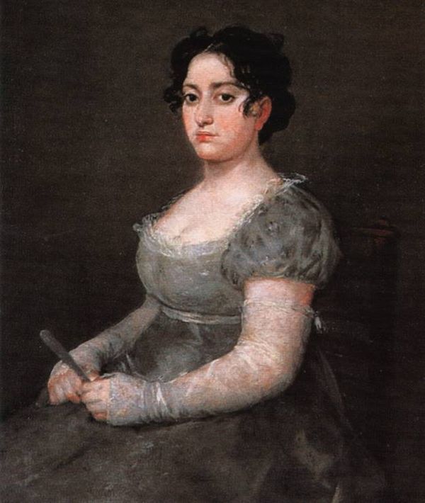 Франсиско Гойя «Женщина с веером» (1806-1807)