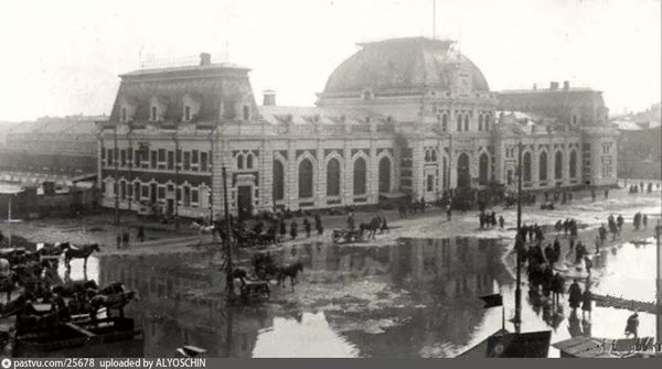 Павелецкий вокзал старое фото