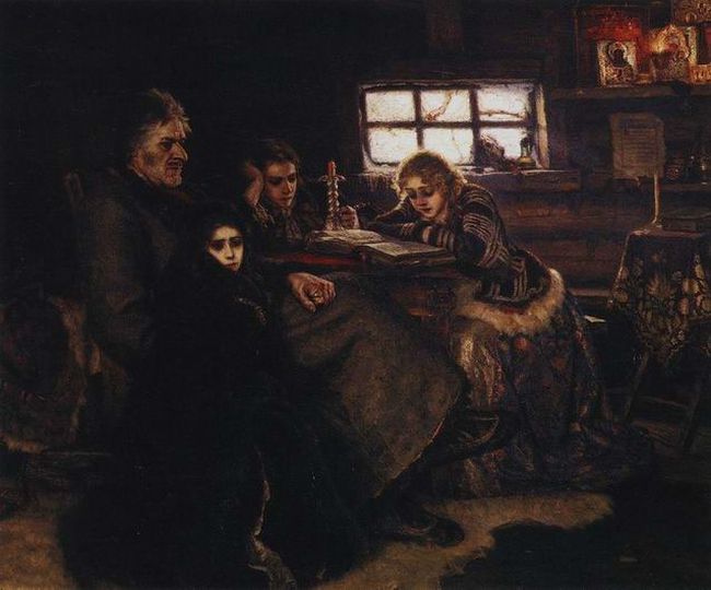 Меншиков в Березове. 1883