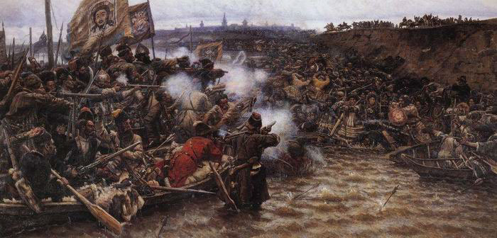 Покорение Сибири Ермаком. 1895
