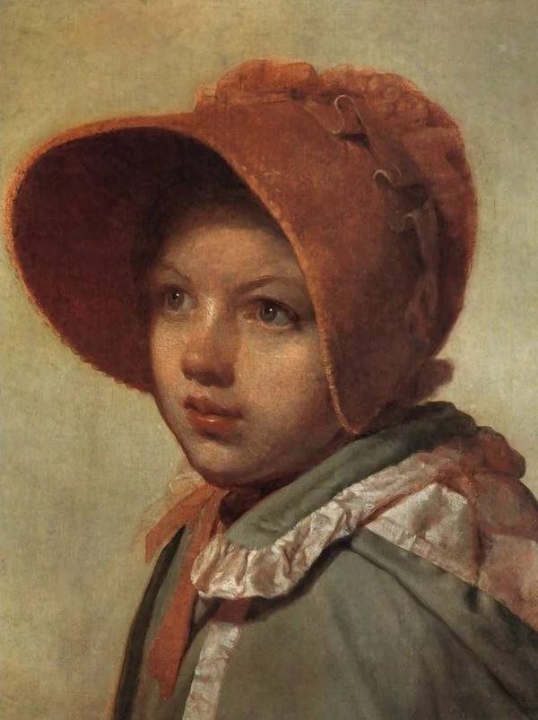 1825 г. Портрет Александры Алексеевны Венециановой, дочери художника.
