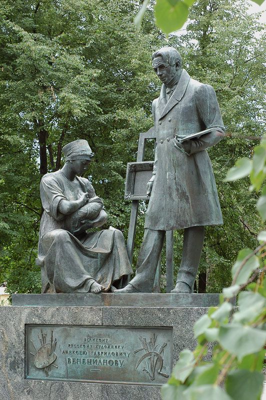 Памятник А. Г. Венецианову в Вышнем Волочке