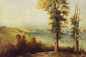 "Дубки", 1850-е. Художник Алексей Кондратьевич Саврасов (1830-1897).