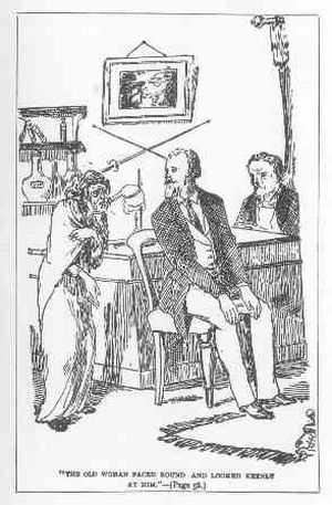 Первые иллюстрации романа «Этюд в багровых тонах» отцом Дойла 1888 г.