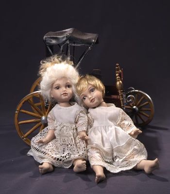 Куклы работы Олины Дмитриевны Вентцель