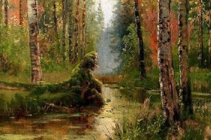 “Осенний лес” Художник Семен Федорович Федоров (1867-1910)