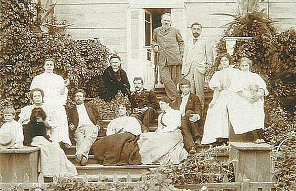 А. П. Чехов на даче А. С. Суворина, 1896 год. Феодосия.