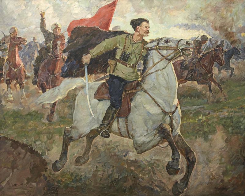 «Чапаев в бою». Пётр Васильевич Васильев. 1918–1919 гг.