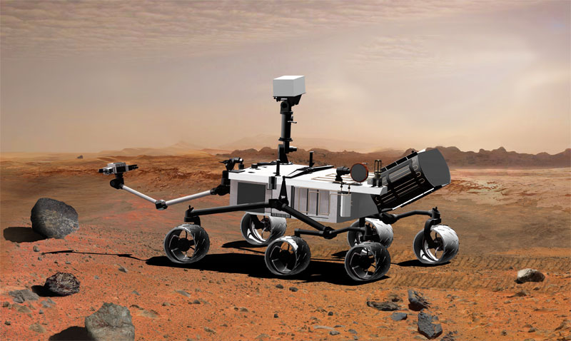 Mars Science Laboratory — марсоход нового поколения.