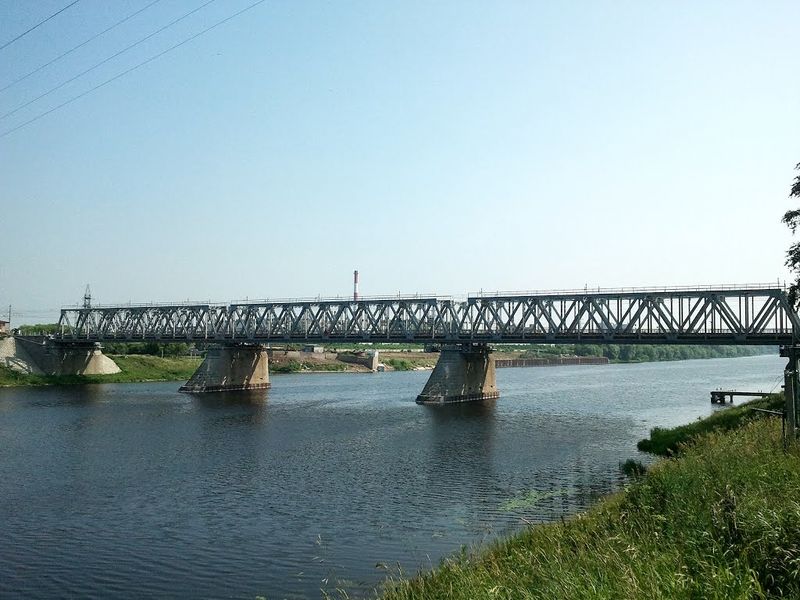 Тверской железнодорожный мост.
