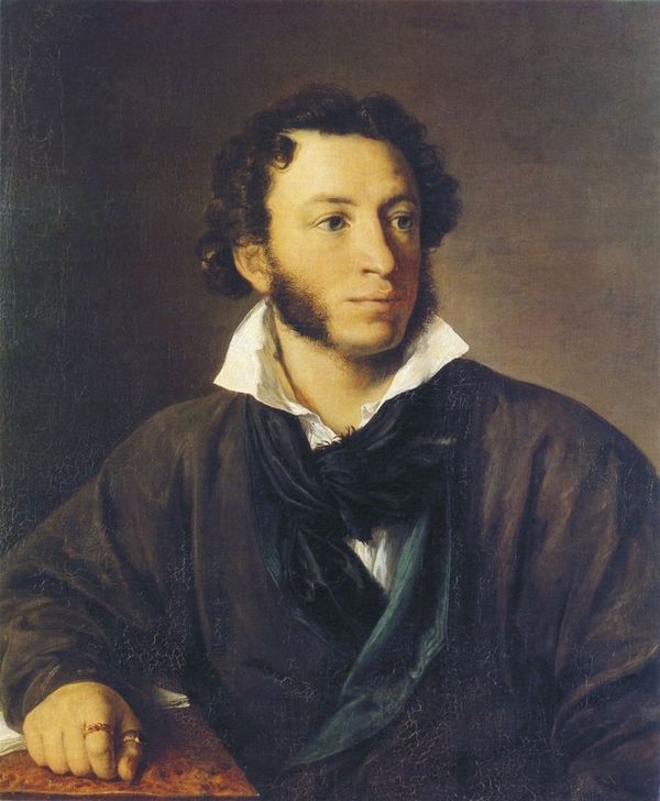В. А. Тропинин. Портрет А. С. Пушкина. 1827 г.