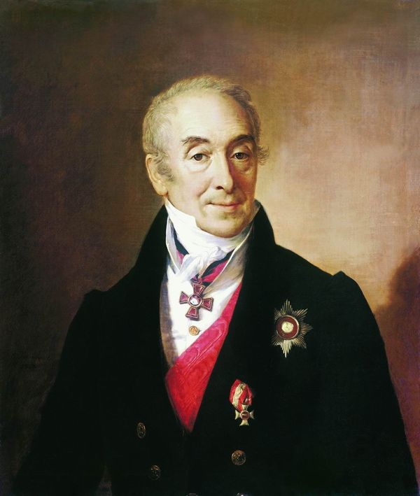 В. А. Тропинин. Портрет С. С. Кушникова. 1828 г.