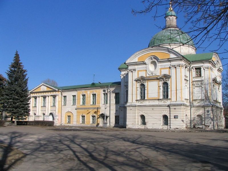 Фрагмент Тверского Путевого дворца, восточная башня.