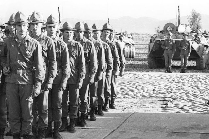 Ввод советских войск в Афганистан.