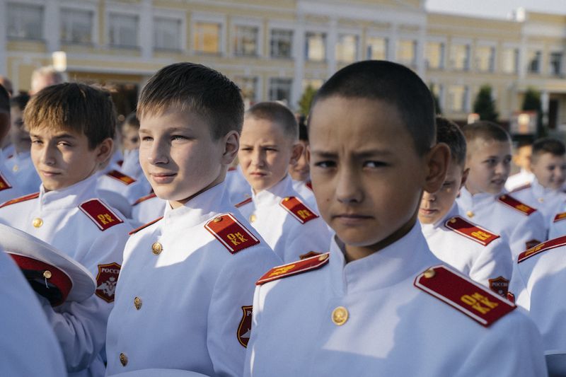 Омский кадетский военный корпус. Кадеты.