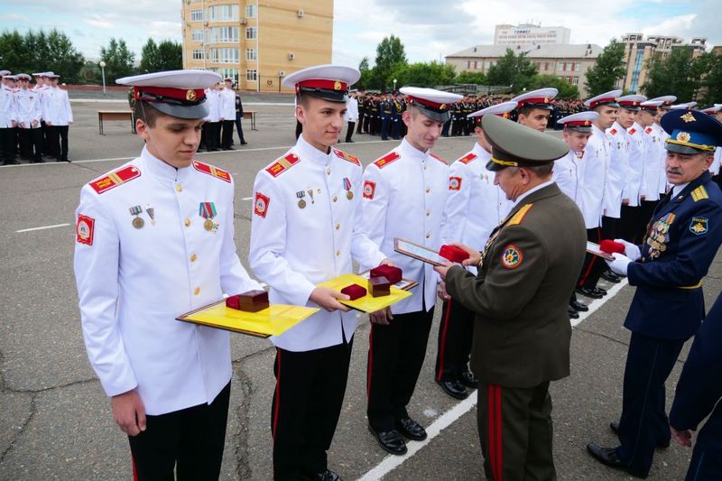 Омский кадетский военный корпус. Торжественный выпуск.