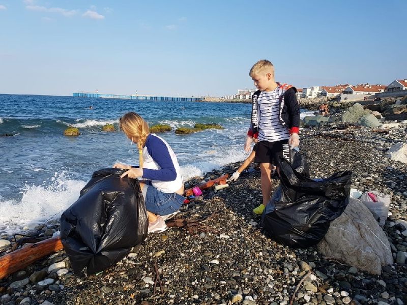 День Чёрного моря. Очистка пляжей.