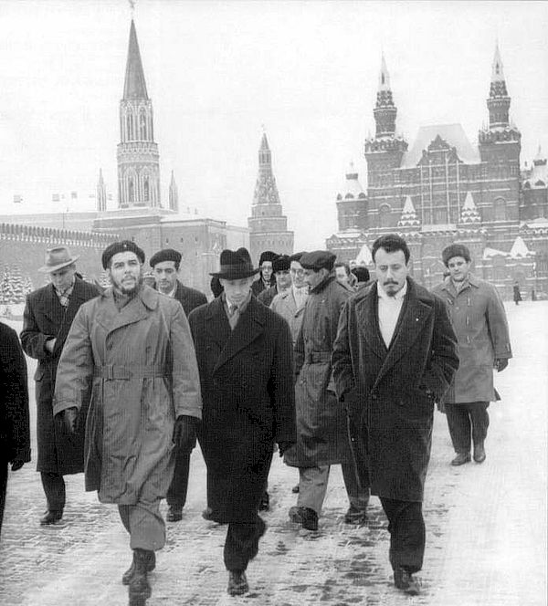 Че Гевара в Москве в 1964 году.