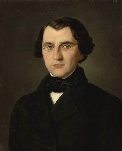 Портрет Ивана Тургенева французского живописца Эжена Луи Лами, 1843–1844 гг.