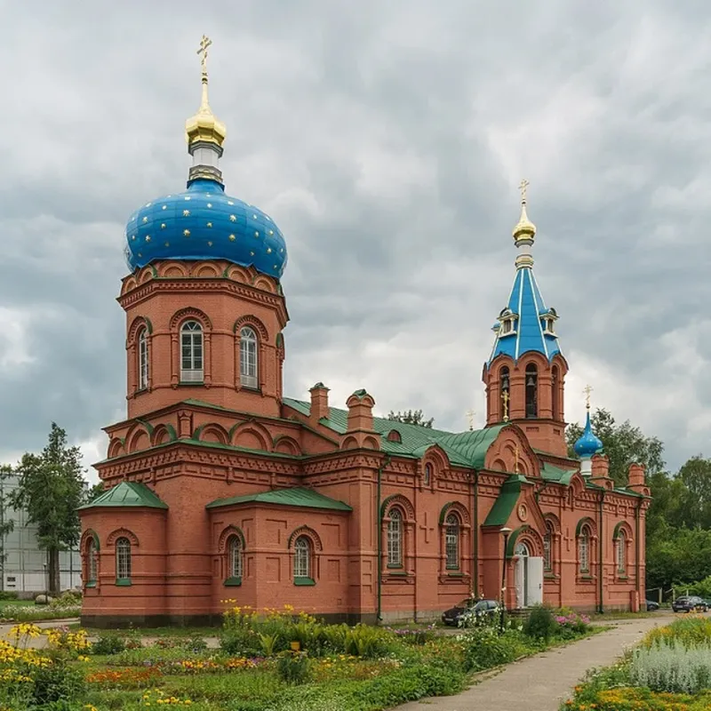 Храм Александра Невского, освящён в 1908 году.