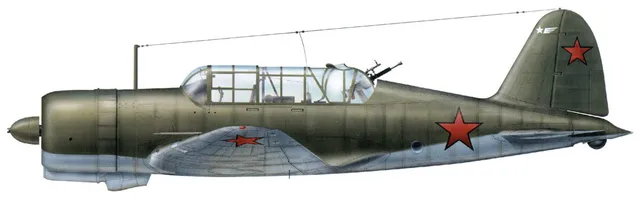 Самолёт Су-2.