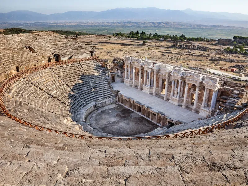Древний театр. Иераполис-Памуккале.