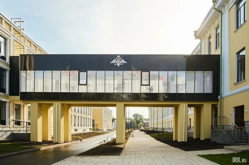 Современные переходы между корпусами. Иркутское СВУ.