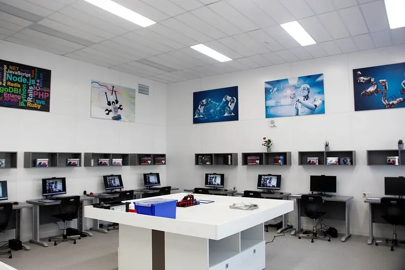 Кабинет робототехники. Иркутское СВУ.