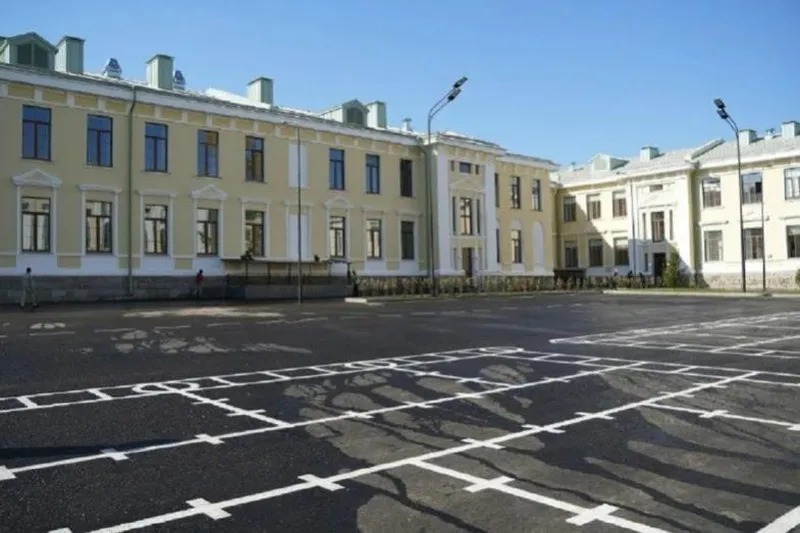 Строевой плац. Иркутское СВУ.