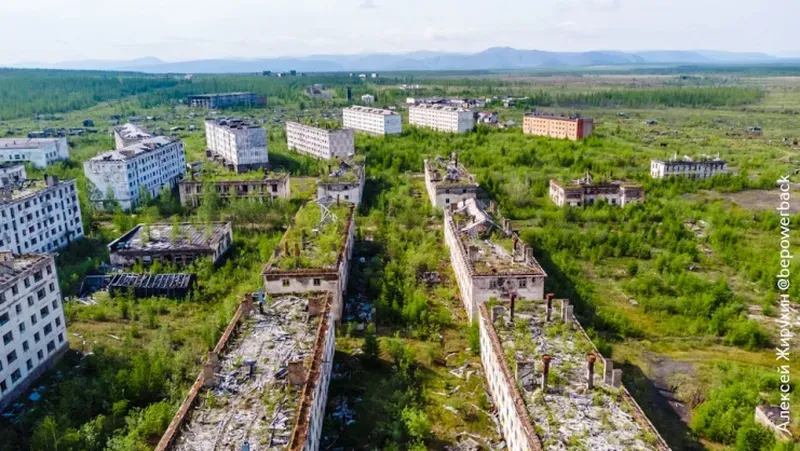 Кадыкчан город-призрак