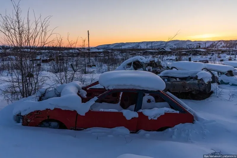 Брошенные автомобили в Кадыкчане