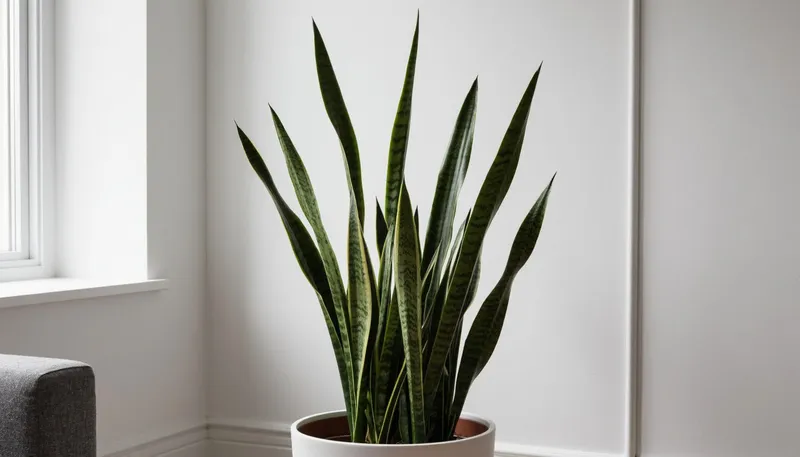 Сансевиерии в современном интерьере.