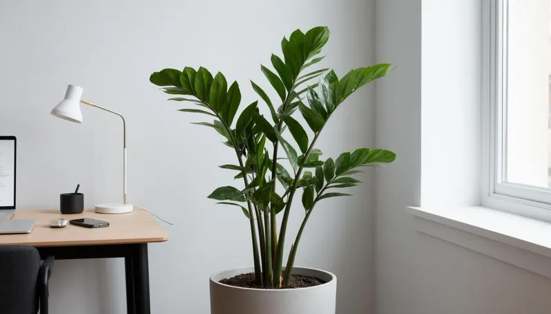 Растение-питомец. Замиокулькас в домашнем интерьере.