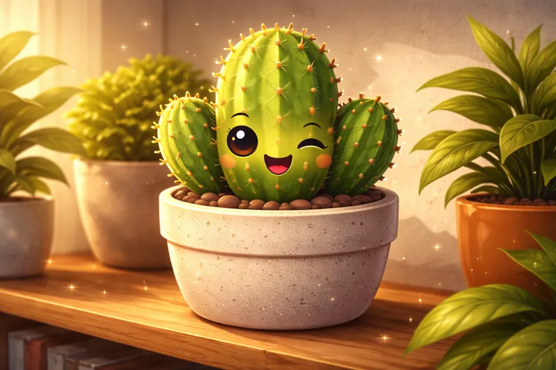 Подмигивающий кактус.