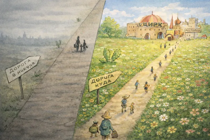 Дорога в цирк