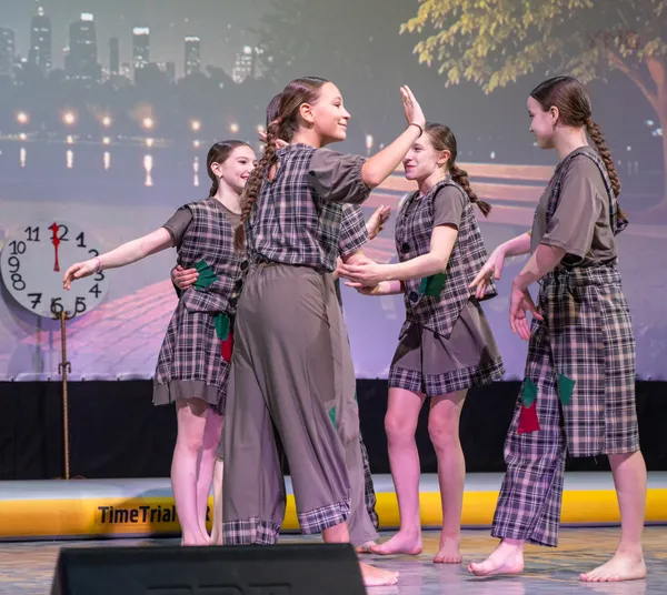 Выступление ребят