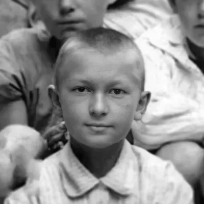 Георгий Вицин в детстве