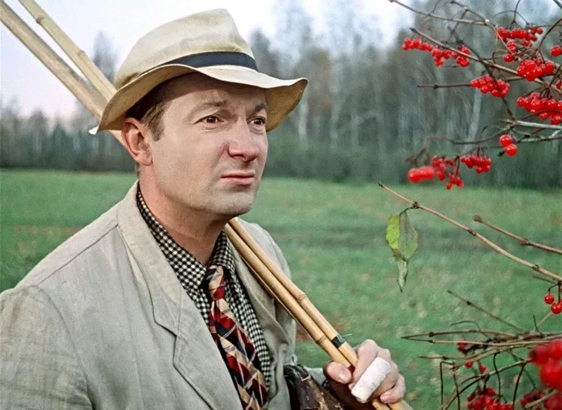 Георгий Вицин в фильме «Пёс Барбос и необычный кросс».1961 г.