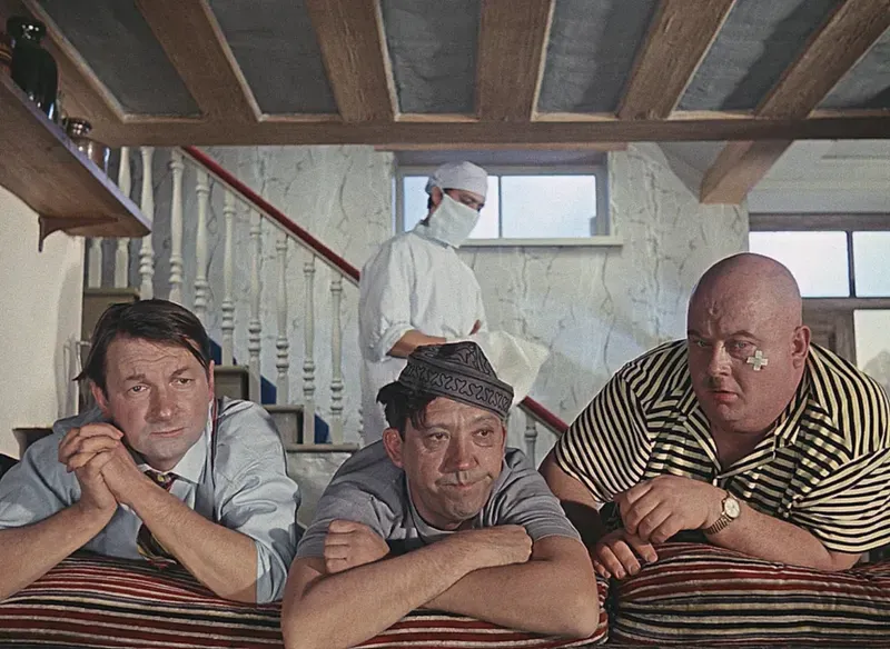 Кадр из фильма «Кавказская пленница, или Новые приключения Шурика».